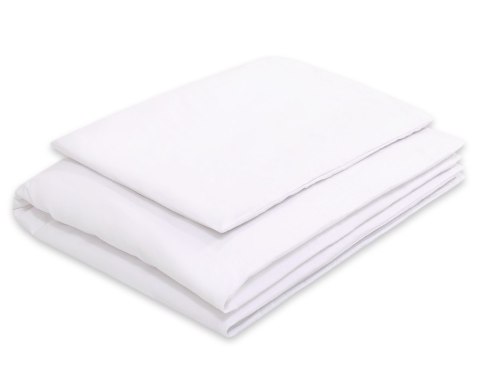 Pościel 2-cz 120x90 - Serduszka białe