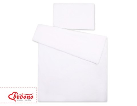 Pościel 2-cz 120x90 - Serduszka białe