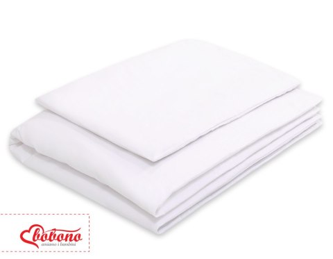 Pościel 2-cz 120x90 - Serduszka białe