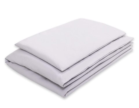 Pościel 2-cz 120x90 - Serduszka szare