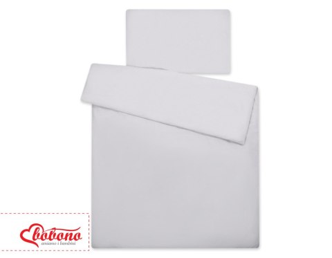 Pościel 2-cz 120x90 - Serduszka szare