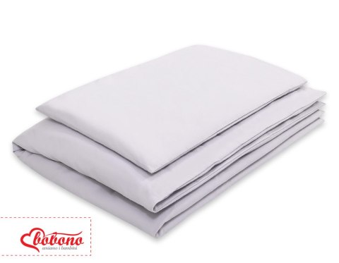 Pościel 2-cz 120x90 - Serduszka szare