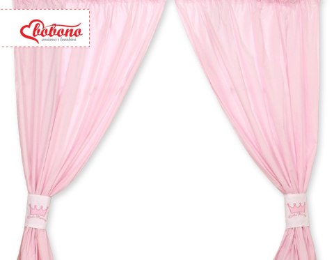 Zasłonki do pokoju dziecięcego- Little prince/Princess różowe