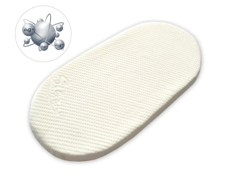 Kosz Mojżesza BOHO bawełniany Handmade z materacykiem - sand