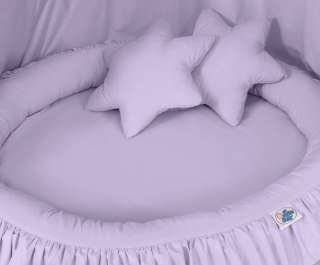 Gniazdko z falbanką do zabawy - fioletowe