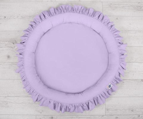 Gniazdko z falbanką do zabawy - fioletowe