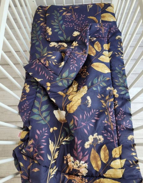 Komplet pościeli dla niemowląt z wypełnieniem 2-cz 75x100cm NEWBORN - Floristic