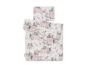 Komplet pościeli dla niemowląt z wypełnieniem 2-cz 75x100cm NEWBORN - Romantic peonies