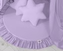Mata do zabawy z falbanką - fioletowa