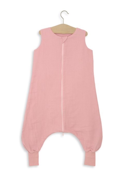 Muślinowy śpiworek dla dzieci z nogawkami XL 2-4 lata letni TOG 1.0 - pastel pink