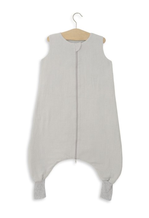Muślinowy śpiworek dla dzieci z nogawkami XL 2-4 lata letni TOG 1.0 - szary