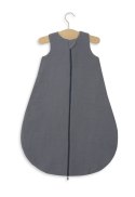 Muślinowy śpiworek dla dzieci zaokrąglony M 6-12 mcy letni TOG 1.0 - antracyt