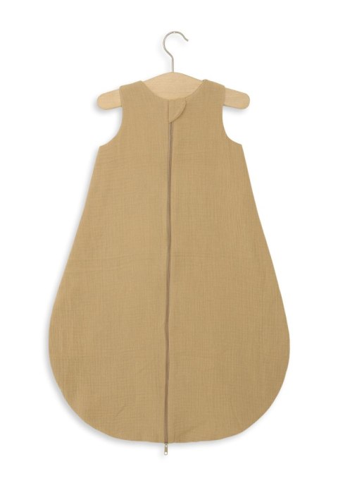 Muślinowy śpiworek dla dzieci zaokrąglony M 6-12 mcy letni TOG 1.0 - camel
