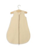 Muślinowy śpiworek dla dzieci zaokrąglony S 0-6 mcy letni TOG 1.0 - cream