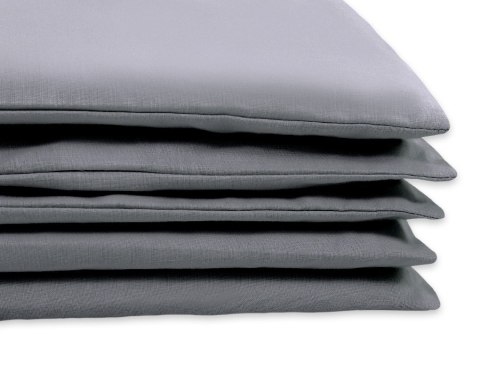 Bawełniana pościel dla dzieci 2 części poszewki na poduszkę i na kołderkę 135x100 - antracyt