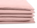 Bawełniana pościel dla dzieci 2 części poszewki na poduszkę i na kołderkę 135x100 - brudny róż