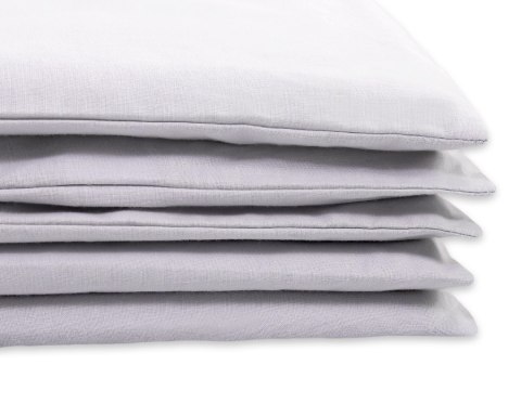 Bawełniana pościel dla dzieci 2 części poszewki na poduszkę i na kołderkę 135x100 - szara