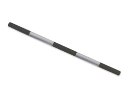 Belka do przeszkody do skakania na Hobby Horse - czarno-srebrna - 120 cm