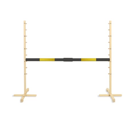 Belka do przeszkody do skakania na Hobby Horse - czarno-złota - 160 cm