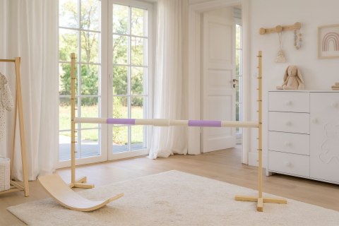 Belka do przeszkody do skakania na Hobby Horse - jasny fiolet - 160 cm