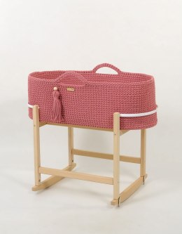 Kosz Mojżesza BOHO Handmade z kołyską - blossom