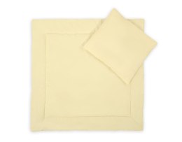 Pościel do wózka z wypełnieniem kołderka i poduszka - Kremowa