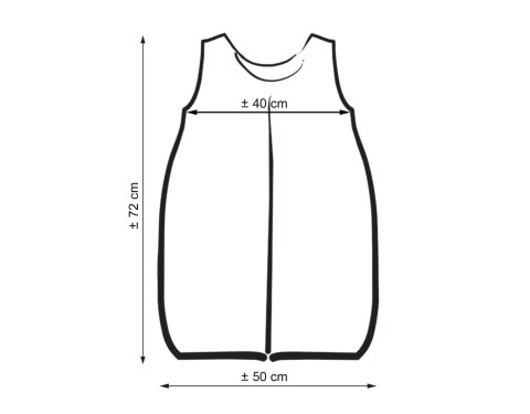 Śpiworek dla dzieci bawełniany M 6-12 mcy TOG 2.5 całoroczny miś polarny na różu