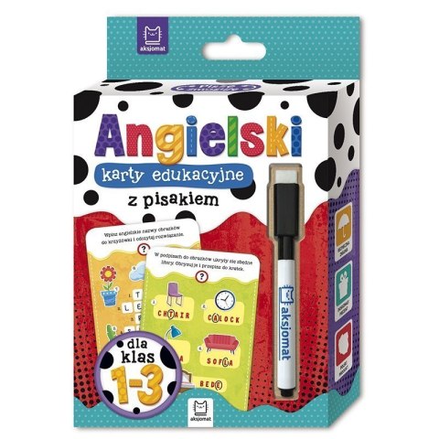 Angielski karty eduk. kl. 1-3 AKSJOMAT