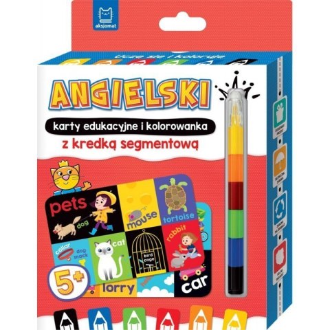 Angielski uczę się i kolor. 5+ AKSJOMAT