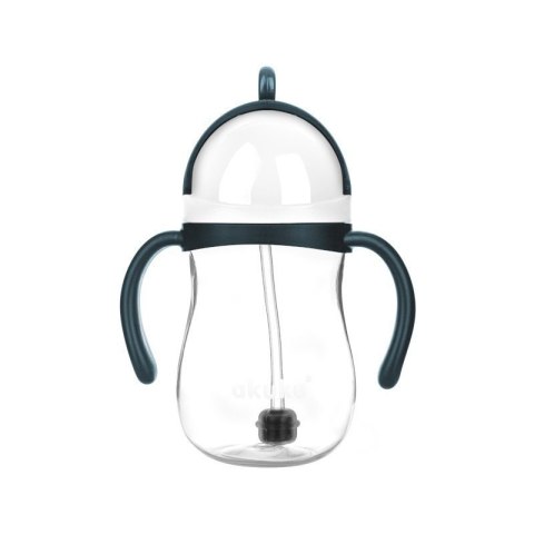 Bidon ze słomką i odważnkiem AKUKU