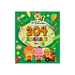 Dla bystrzaków 204 zagadki AWM WYDAWNICTWO