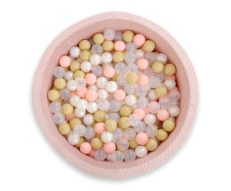 Plastikowe piłeczki do suchego basenu 50szt. - pudrowy róż