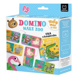 Domino małe zoo gra+książ. AKSJOMAT