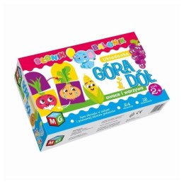 Góra i dół owoce,warzywa-słonik balonik MULTIGRA