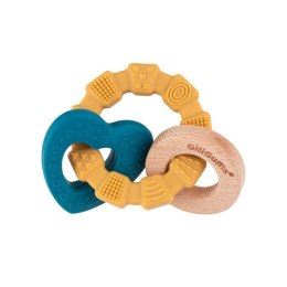 Gryz. pierścień serce sil.dre. GILIGUMS