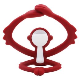 Gryzak małpka chimney red MOMBELLA
