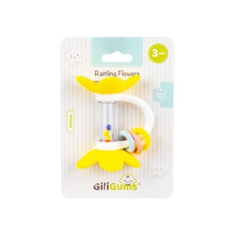 Grzechoczące kwiatki zółte GILIGUMS