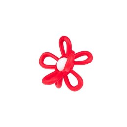 Grzechotka kwiatek czerwony GILIGUMS