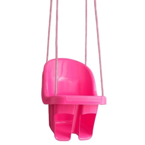 Huśtawka kubełkowa różowy TEGA