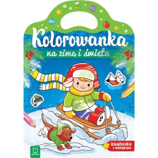 KOLOROWANKA NA ZIMĘ I ŚWIĘTA