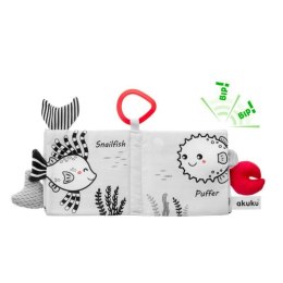 Książeczka sens.marine animals AKUKU