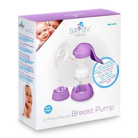 Laktator ręczny dwufazowy bbp 1000 BAYBY
