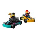 Lego city gokarty i kierowcy LEGO