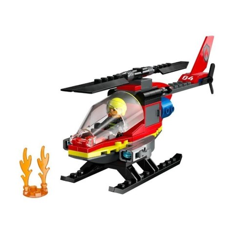 Lego city helikopter strażacki LEGO