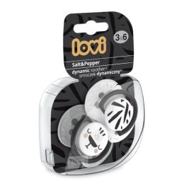 Lovi smoczek sil.3-6 salt&pepp LOVI