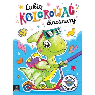 Lubię kolorować dinozaury AKSJOMAT