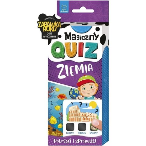 Magiczny quiz ziemia AKSJOMAT