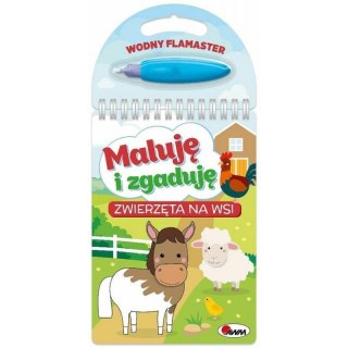 Maluję i zgaduję zwierzęta na wsi AWM WYDAWNICTWO