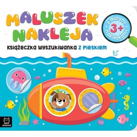 Maluszek nakleja z pieskiem 3+ AKSJOMAT