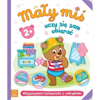 Mały miś uczy się sam ubierać AKSJOMAT